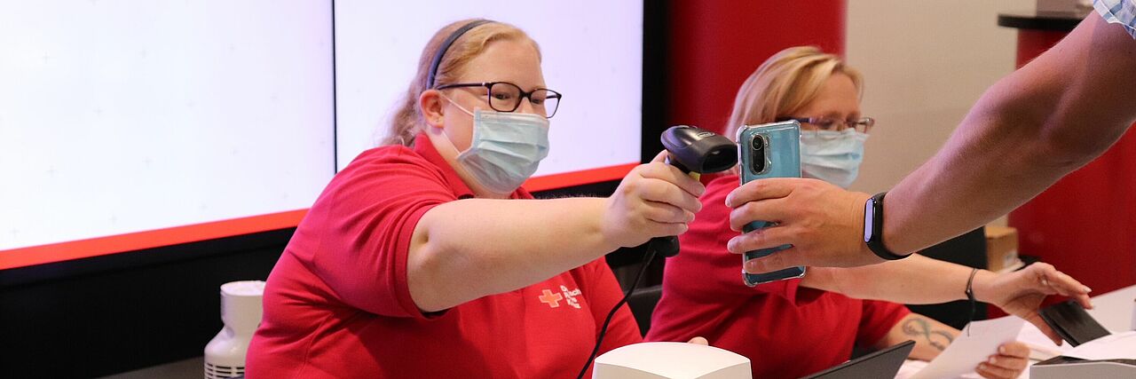 Blutspenderanmeldung